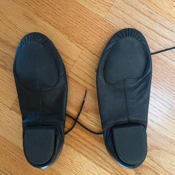 Capezio black jazz shoes - Picture 2 of 2